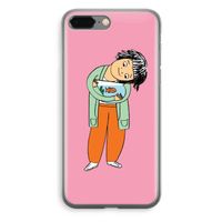 Visknuffel: iPhone 8 Plus Transparant Hoesje Visknuffel: iPhone 8 Plus Transparant Hoesje