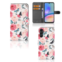 Samsung Galaxy A05s Hoesje Butterfly Roses