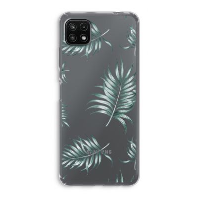 Simple leaves: Samsung Galaxy A22 5G Transparant Hoesje
