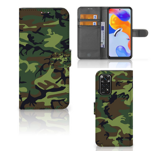 Xiaomi Redmi Note 11 Pro 5G/4G Telefoon Hoesje Army Dark