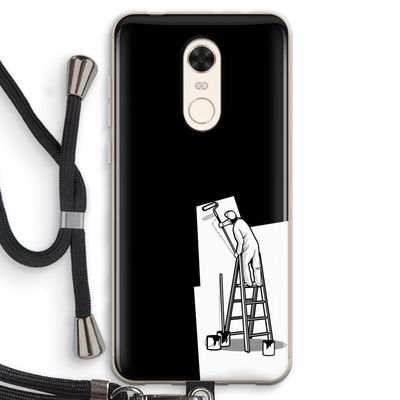 Musketon Painter: Xiaomi Redmi 5 Transparant Hoesje met koord