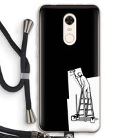 Musketon Painter: Xiaomi Redmi 5 Transparant Hoesje met koord