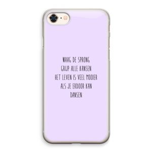 Sprong: iPhone 8 Transparant Hoesje