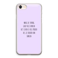 Sprong: iPhone 8 Transparant Hoesje Sprong: iPhone 8 Transparant Hoesje