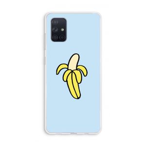 Banana: Galaxy A71 Transparant Hoesje