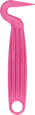 Hoefkrabber kunststof roze