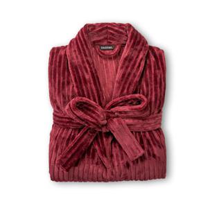 Blokker Badjas Cosy Bordeaux rood S/M