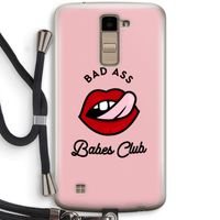Badass Babes Club: LG K10 (2016) Transparant Hoesje met koord