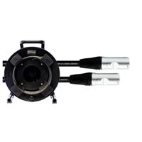 Cordial 15631 RJ45 Netwerkkabel, patchkabel CAT 6A S/FTP 50.00 m Zwart PUR-mantel 1 stuk(s)