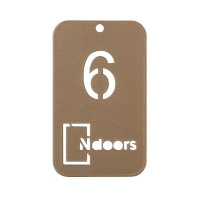 Ndoors kleurstaal Medium Bronze - per stuk