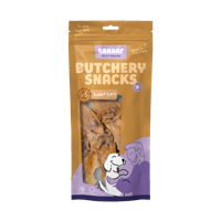 Braaaf Butchery Snacks Konijnenoren 80 g