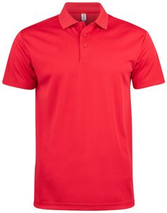 Clique 028254 Basic Active Polo - Rood - XXL