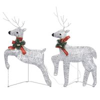 The Living Store Rendieren Kerstverlichting - 42 x 14.5 x 62 cm - 40 LED - Koudwit