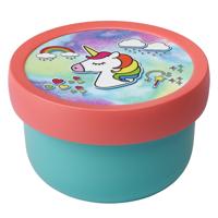Mepal campus fruitbox unicorn 300 ml roze/groen