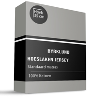 Hoeslaken - Jersey Katoen Stretch - 80x200 cm - Keuze Uit Meerdere Kleuren - Byrklund - Dekbed-Discounter.nl