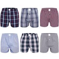 MG-1 MG-1 Wijde Boxershorts Heren Katoen Multipack 6-Pack