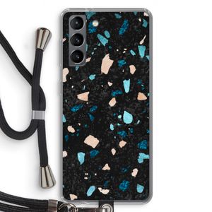 Terrazzo N°11: Samsung Galaxy S21 Transparant Hoesje met koord