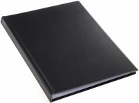 Rillstab showalbum A4 50 tassen, zwart