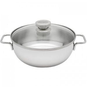 Demeyere Apollo 7 Conische Braadpan met Glasdeksel, 24cm