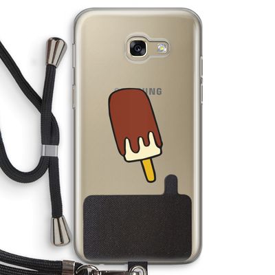 Frisco: Samsung Galaxy A5 (2017) Transparant Hoesje met koord