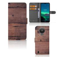 Nokia 1.4 | Book Style Case | Old Wood