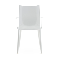Kartell H.H.H. eetkamerstoel Wit Kartell H.H.H. eetkamerstoel Wit