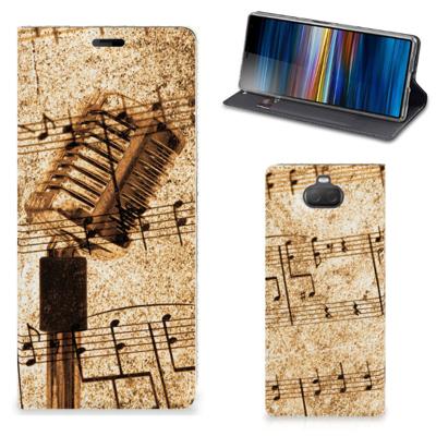 Sony Xperia 10 Plus Stand Case Bladmuziek Sony Xperia 10 Plus Stand Case Bladmuziek