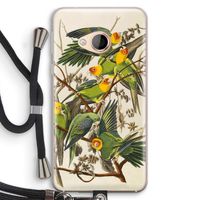 Carolinaparkiet: HTC U Play Transparant Hoesje met koord