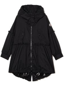 Moncler Enfant parka Bebiane à volants - Noir