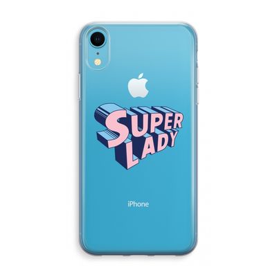 Superlady: iPhone XR Transparant Hoesje