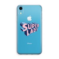 Superlady: iPhone XR Transparant Hoesje