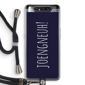 Joengneuh!: Samsung Galaxy A80 Transparant Hoesje met koord