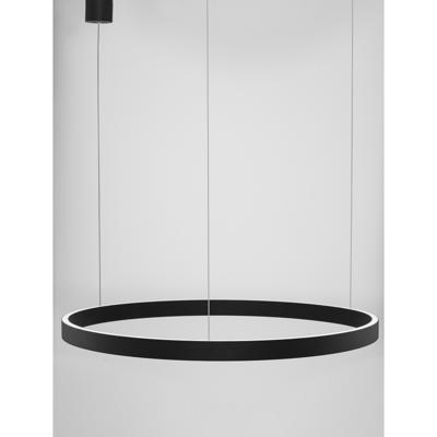 Lyora Zwarte hanglampElowen design Ø 80cm - 9345664