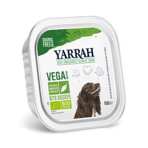 Yarrah brokjes in saus Vega Groente hondenvoer 12 x 150gr