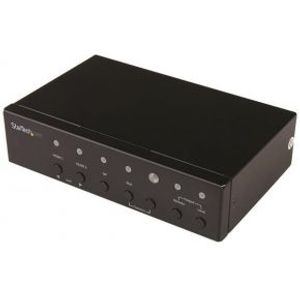 StarTech.com Multi-Input HDBaseT extender met switch DP, VGA, HDMI over CAT5/CAT6 tot 4K