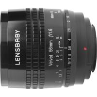Lensbaby Velvet 56 Zwart Canon - OUTLET