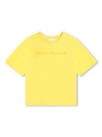 Marc Jacobs Kids t-shirt en coton à logo imprimé - Jaune