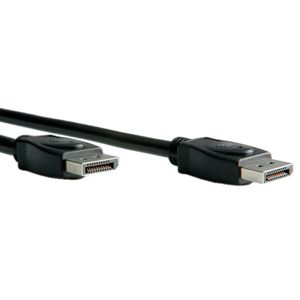 ROLINE DisplayPort Kabel, DP M/M, zwart, 1 m