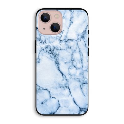 Blauw marmer: iPhone 13 Biologisch afbreekbaar hoesje
