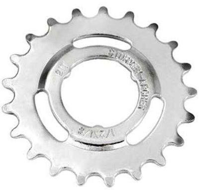 Tandwiel Sturmey Archer 19T - 3/32 doorgezet - verchroomd