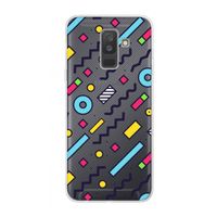 8-bit N°8: Samsung Galaxy A6 Plus (2018) Transparant Hoesje