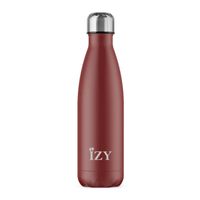 IZY - Thermosfles 0.5L, RVS, Poedercoat Rood - IZY Original Collection - thumbnail
