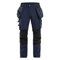 Blåkläder Werkbroek 4-weg stretch X1900 19981644 | Donkermarineblauw/Zwart | Maat C48 - 7330509686454