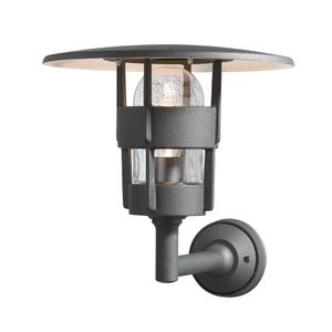 Konstsmide Freja Up 522-750 Buitenlamp (wand) Spaarlamp, LED E27 60 W Zwart