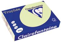 Clairefontaine Trophée gekleurd papier, A4, 80 g, 500 vel, lichtgroen