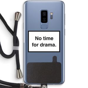 No drama: Samsung Galaxy S9 Plus Transparant Hoesje met koord