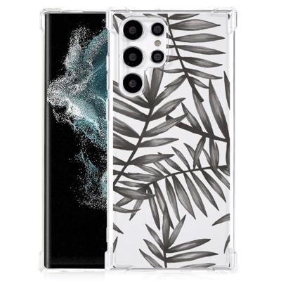 Samsung Galaxy S22 Ultra Case Leaves Grey Samsung Galaxy S22 Ultra Case Leaves Grey