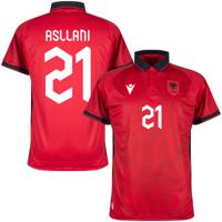 Albanië Shirt Thuis 2023-2024 + Asllani 21