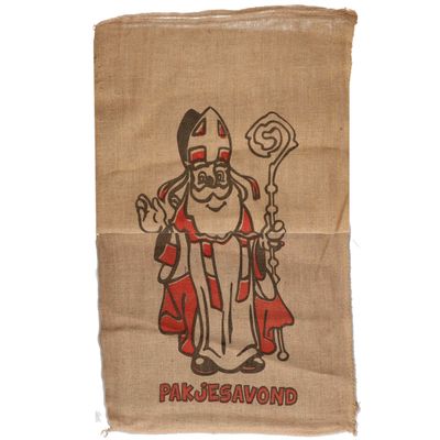 5 jute zakken voor Sinterklaas 60 x 102 cm
