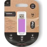 USB stick Tech One Tech Basic Paars 16 GB